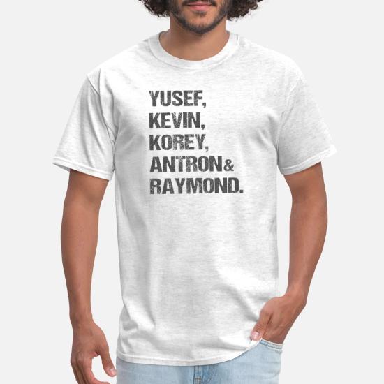 Yusef Kevin Antron Korey and Raymond 
